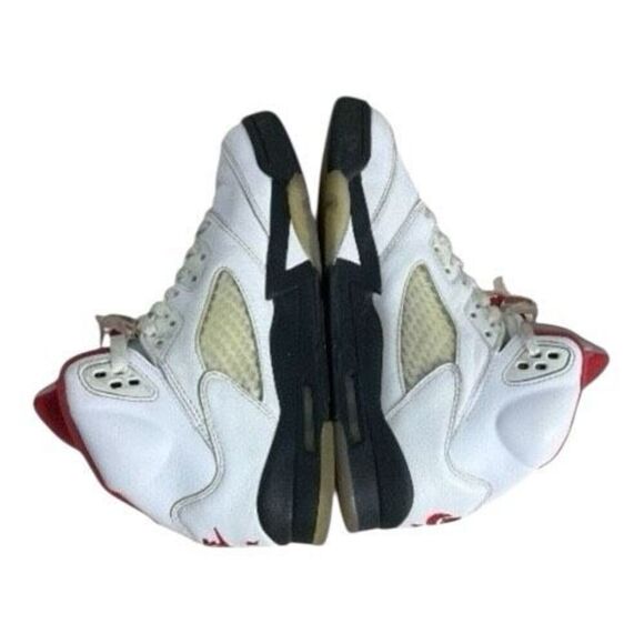 Nike Jordan 5 Size 6Y Retro Fire Red Air Mid Top Reflective Authentic Men Youth main image 7